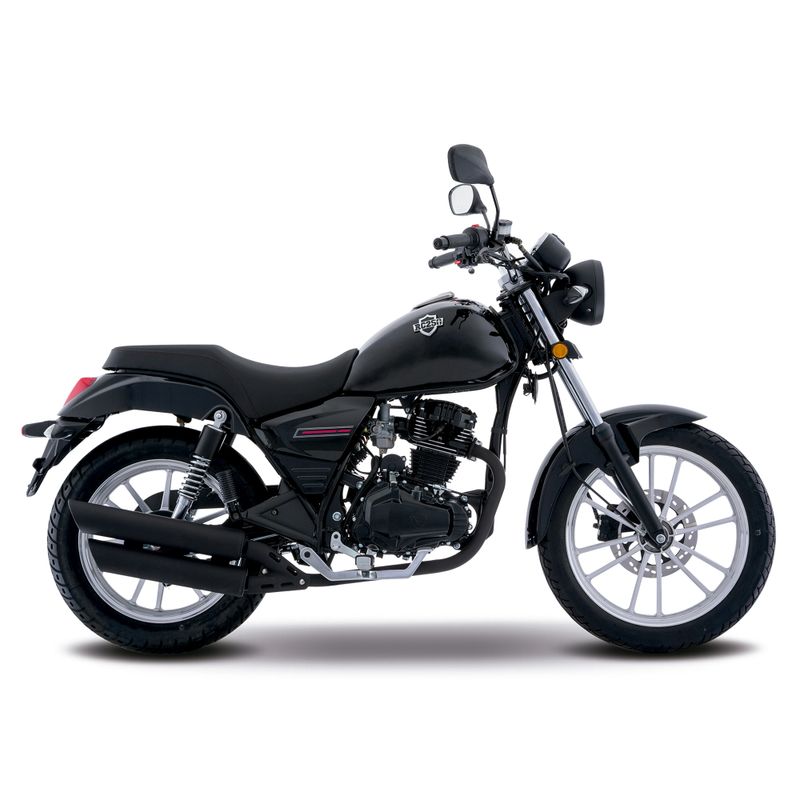 Motocicleta Chopper Italika RC250 Negra