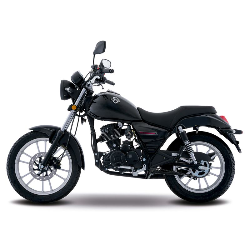 Motocicleta Chopper Italika RC250 Negra