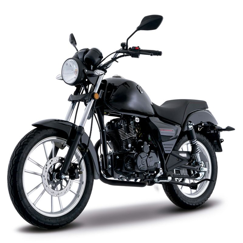 Motocicleta Chopper Italika RC250 Negra
