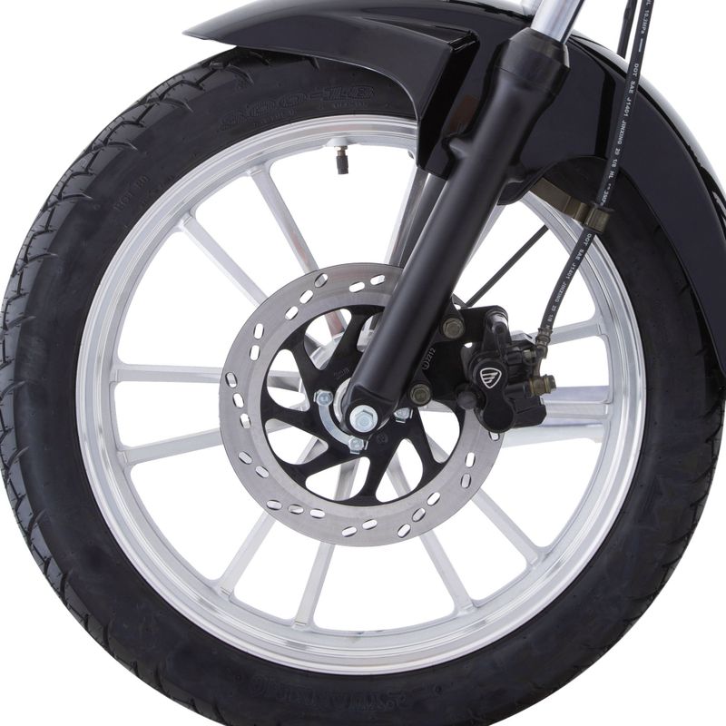 Motocicleta Chopper Italika RC250 Negra
