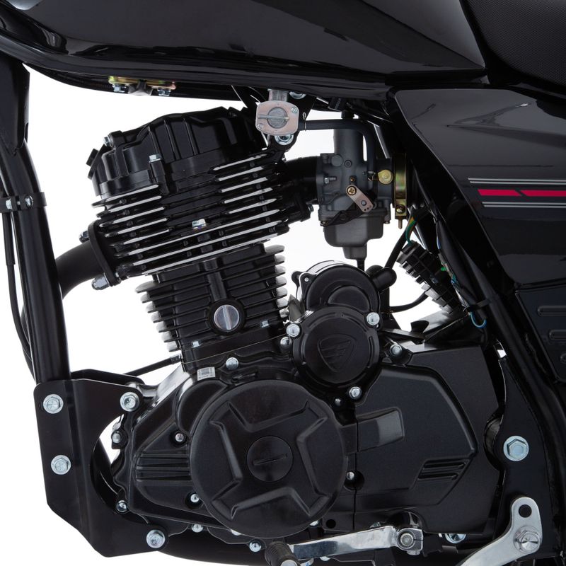 Motocicleta Chopper Italika RC250 Negra