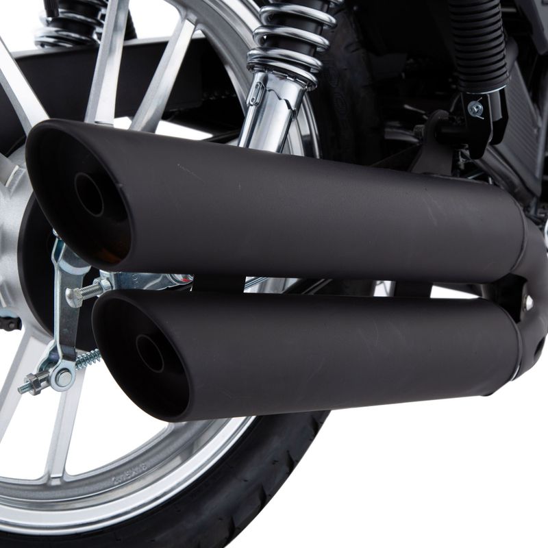 Motocicleta Chopper Italika RC250 Negra