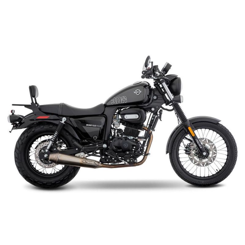 Motocicleta Chopper Italika TC 300 Negra