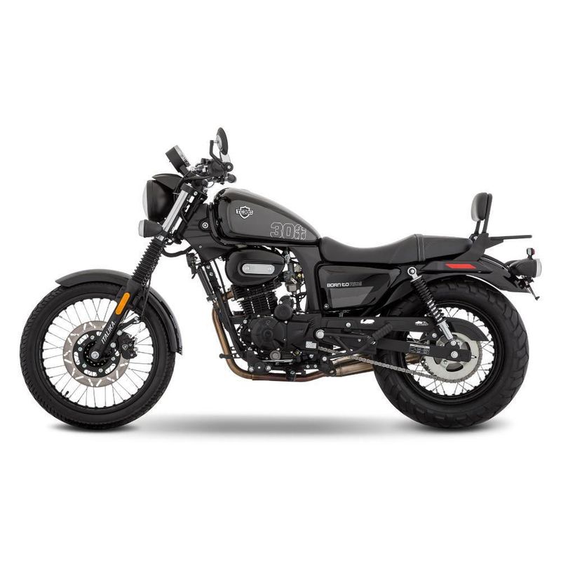 Motocicleta Chopper Italika TC 300 Negra
