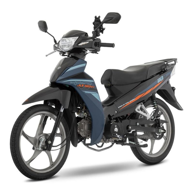 Motocicleta de Trabajo Italika AT110 RT Azul