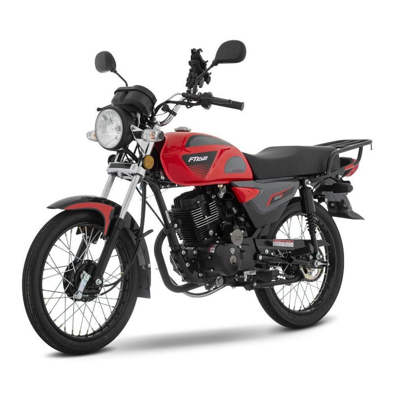 Motocicleta de Trabajo Italika FT150 Roja
