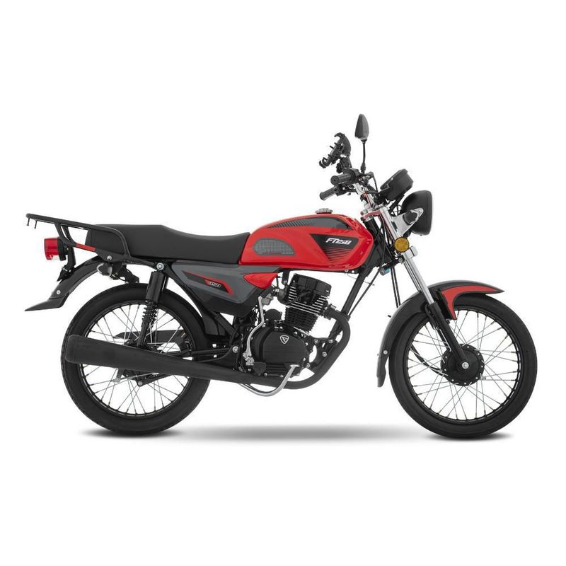 Motocicleta de Trabajo Italika FT150 Roja