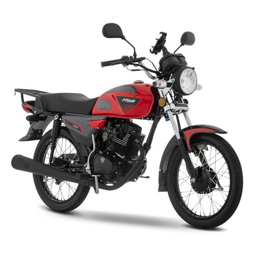 Motocicleta de Trabajo Italika FT150 Roja