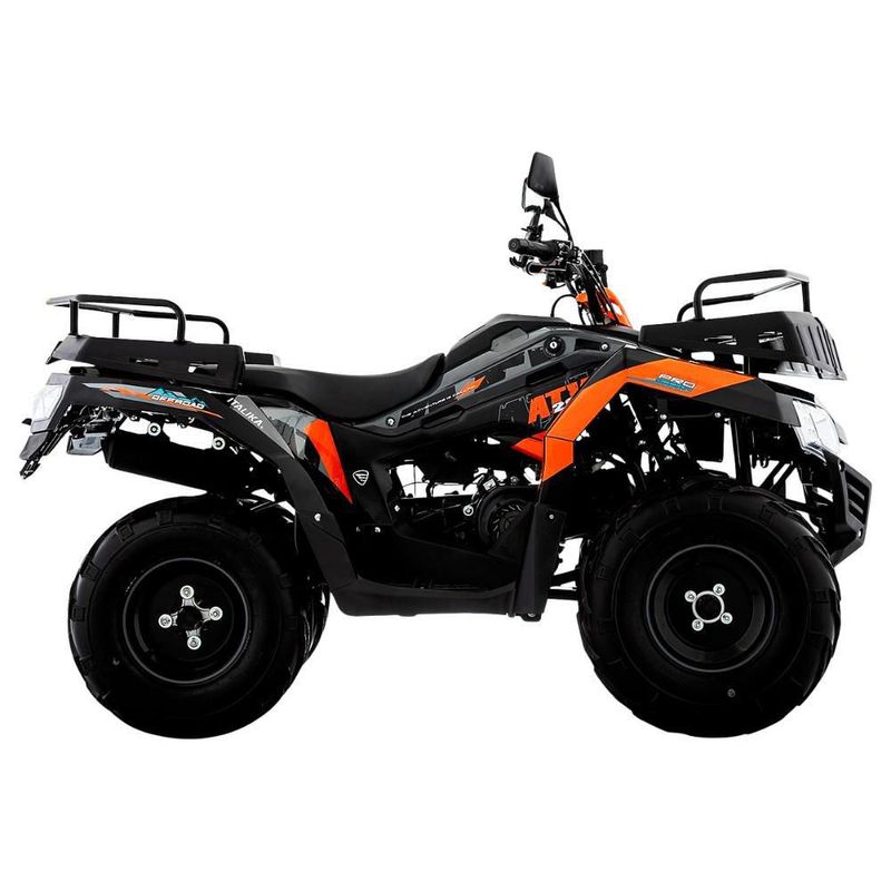 Cuatrimoto Italika ATV200 Naranja