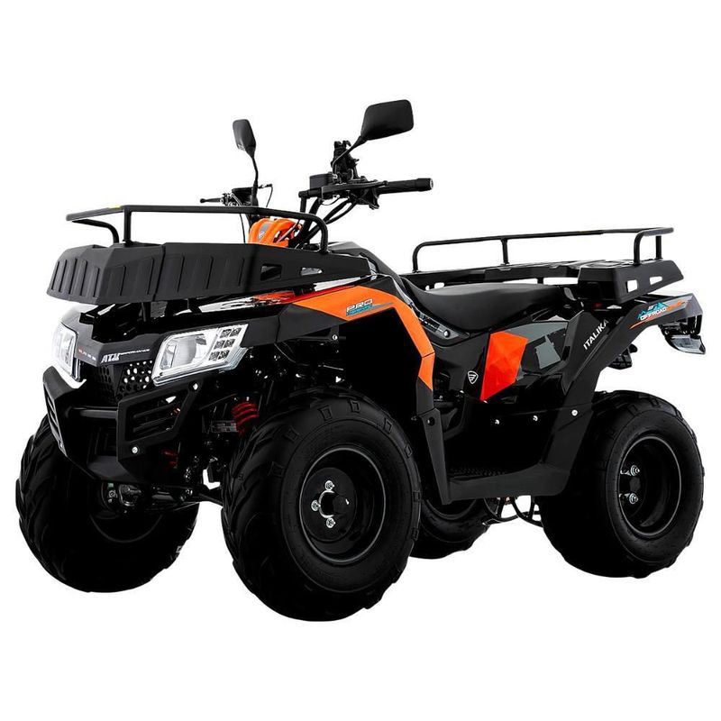 Cuatrimoto Italika ATV200 Naranja