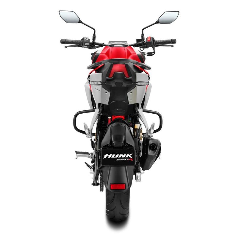 Motocicleta Urbana Hero Hunk 250R Blanco con Rojo