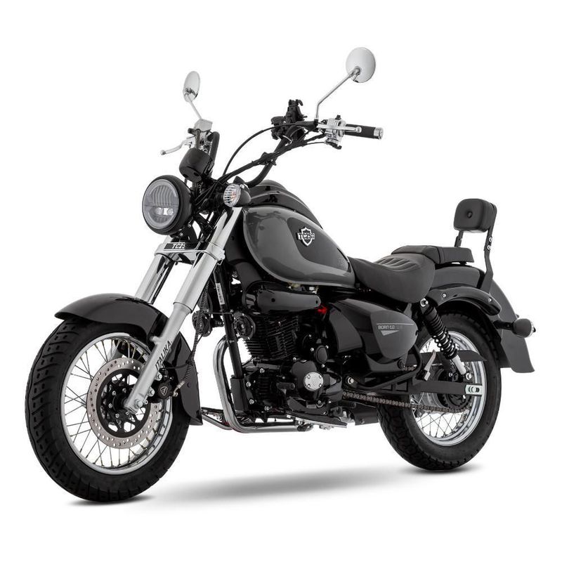 Motocicleta Chopper Italika TC 250 Gris