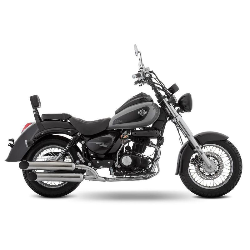 Motocicleta Chopper Italika TC 250 Gris