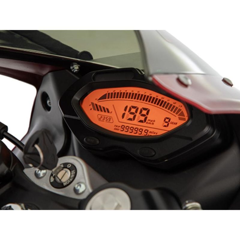 Motocicleta Deportiva Italika RT 250 con GPS Roja