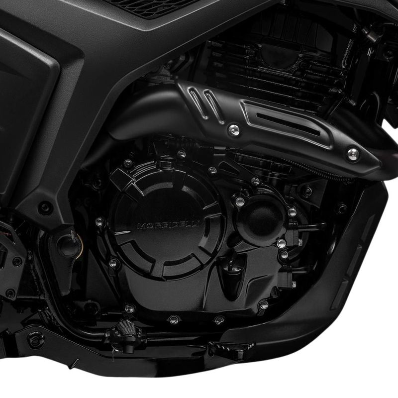 Motocicleta Italika-Morbidelli T250X Gris