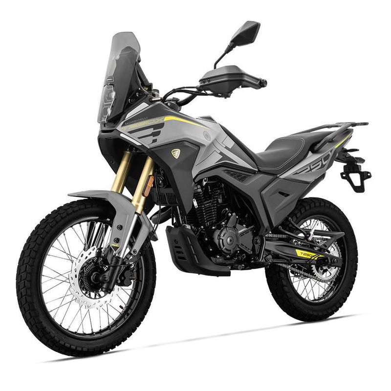 Motocicleta Italika-Morbidelli T250X Gris