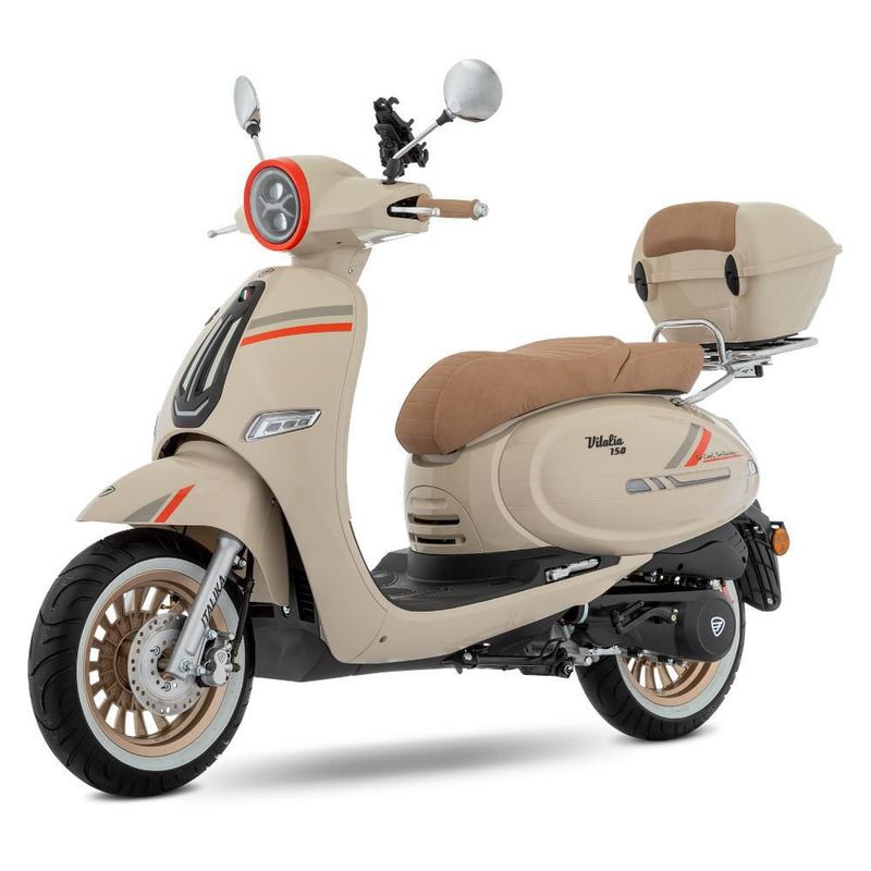 Motoneta Italika Vitalia 150 Beige con GPS