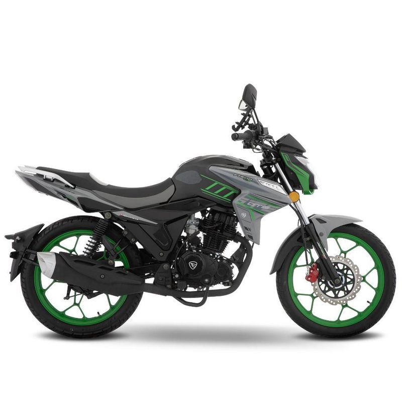 Motocicleta de Trabajo Italika FT200 GTS Gris con GPS