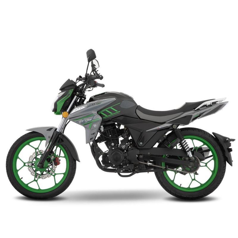 Motocicleta de Trabajo Italika FT200 GTS Gris con GPS