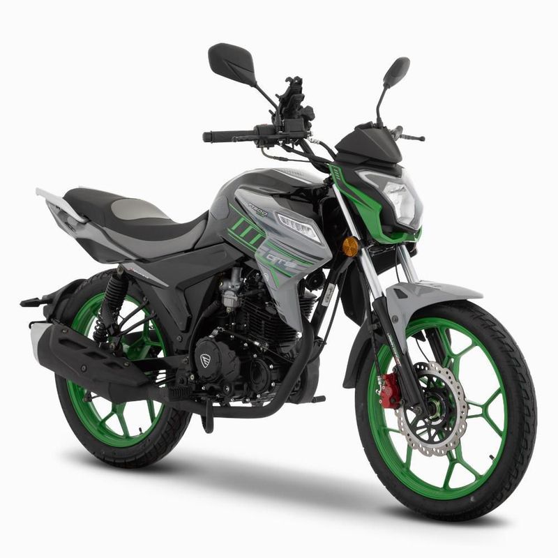 Motocicleta de Trabajo Italika FT200 GTS Gris con GPS