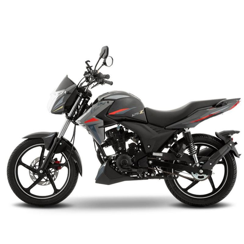 Motocicleta Urbana Italika 125Z Gris con Negro con GPS