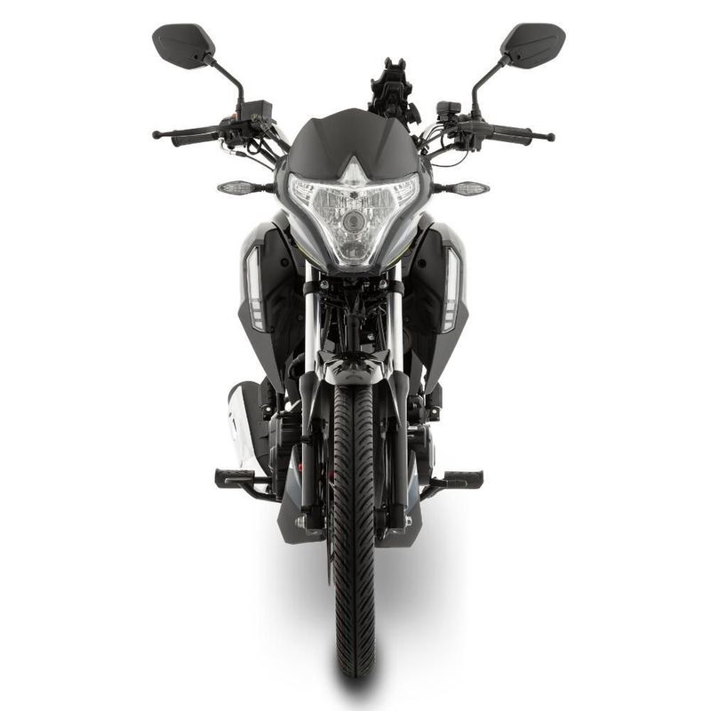 Motocicleta Urbana Italika 125Z Gris con Negro con GPS