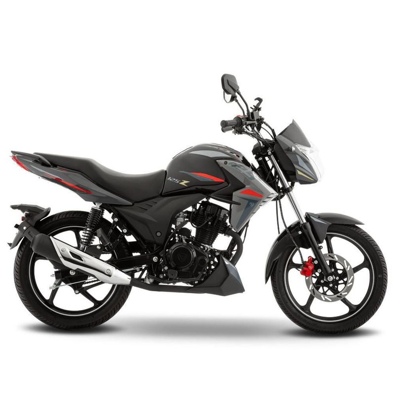 Motocicleta Urbana Italika 125Z Gris con Negro con GPS