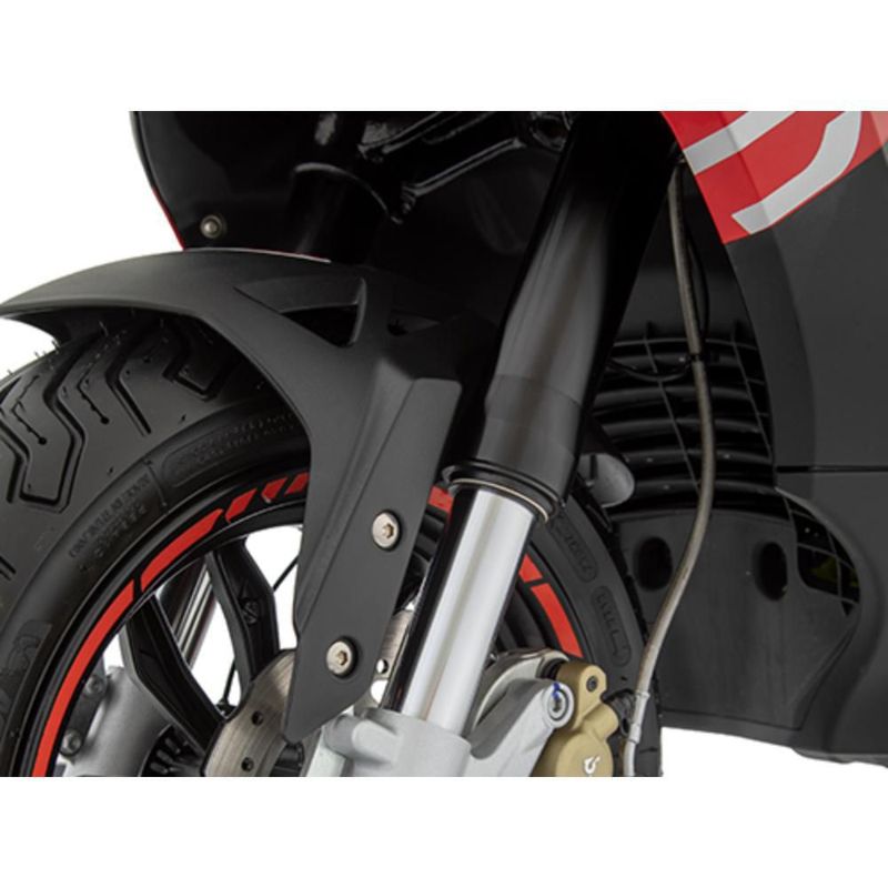 Motoneta Drag STR 180 Negra con Amarillo