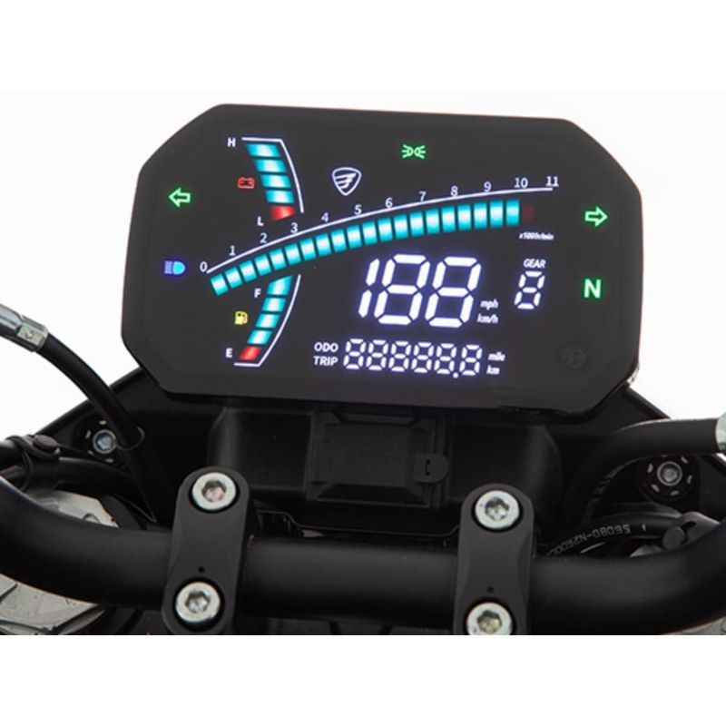 Motocicleta Italika 300Z 4V Negra con GPS