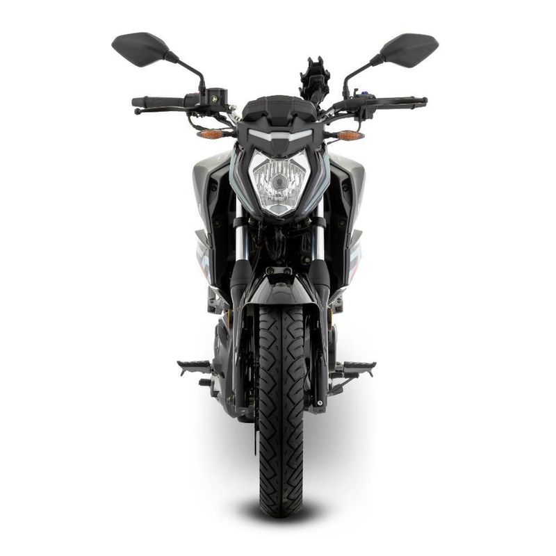 Motocicleta Urbana Italika 250Z Negra con GPS