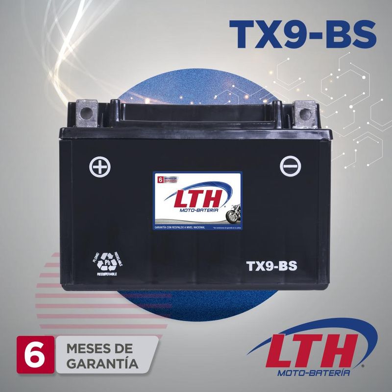 Batería para Moto LTH TX9-BS