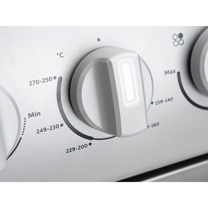 Estufa de Piso Acros 20" AW5300D Plata