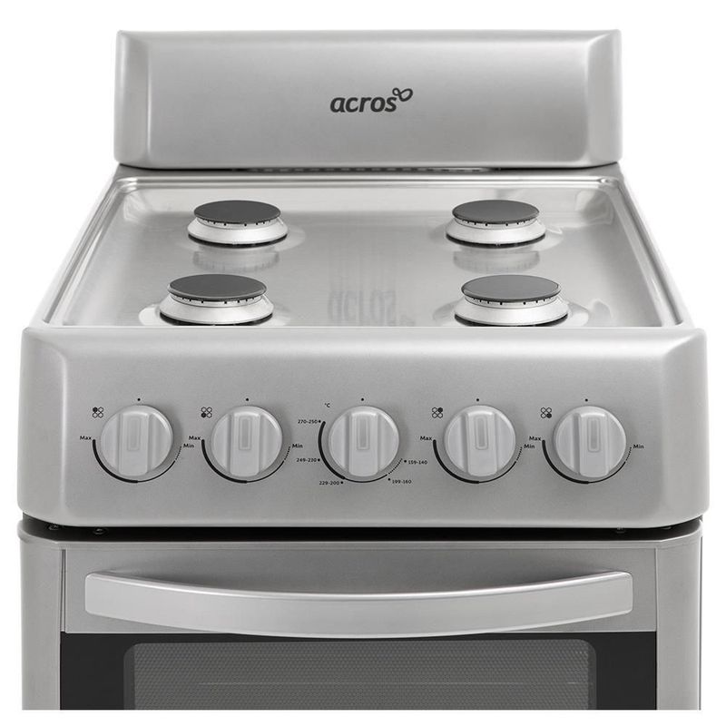Estufa de Piso Acros 20" AW5300D Plata