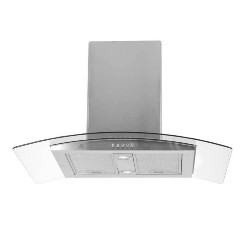 Campana de Isla curva 90 cm 780 m3/h extracción AVERA CEVD90B