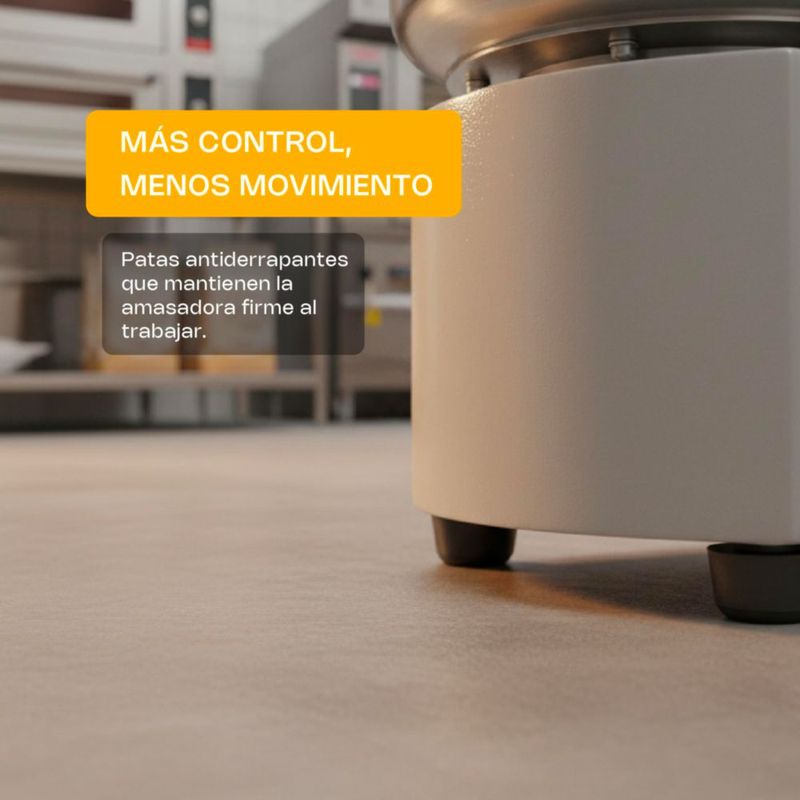 Amasadora Industrial RHINO AMASA-20 20 L 1100 W 127 V