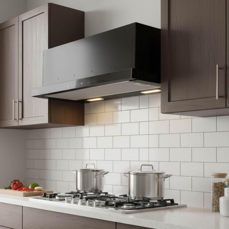 Campana Extractora de Pared 60 cm Deslizable Acero Inox AVERA CED60T