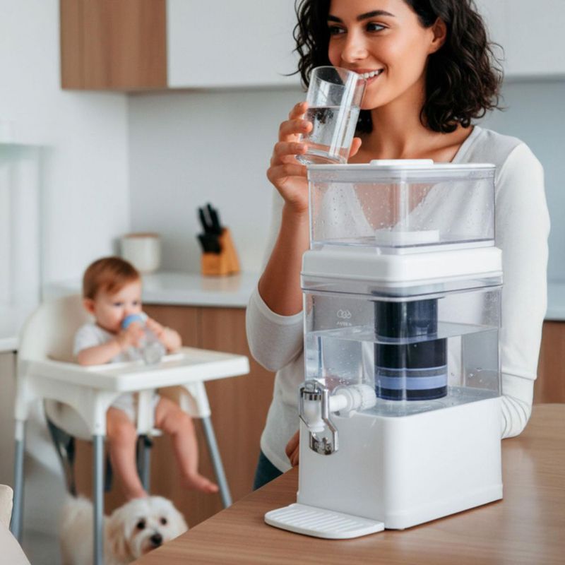 Purificador de Agua 5 Litros 5 Etapas de Filtración Avera PA5L