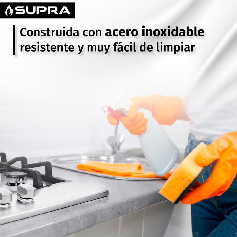 Parrilla Empotrable con 5 Quemadores Supra 5Q-EB-87