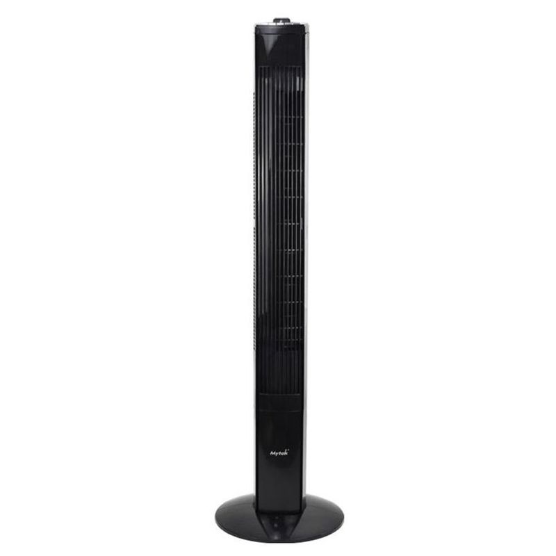 Ventilador Mytek De Torre 46 Negro Con Remoto 3358 -Alb