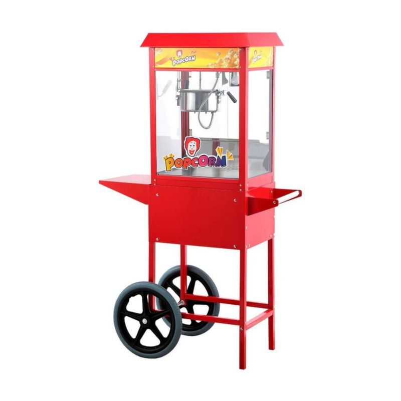 Maquina Palomitas 8 Oz Carrito Comercial 11200W Palomera Profesional