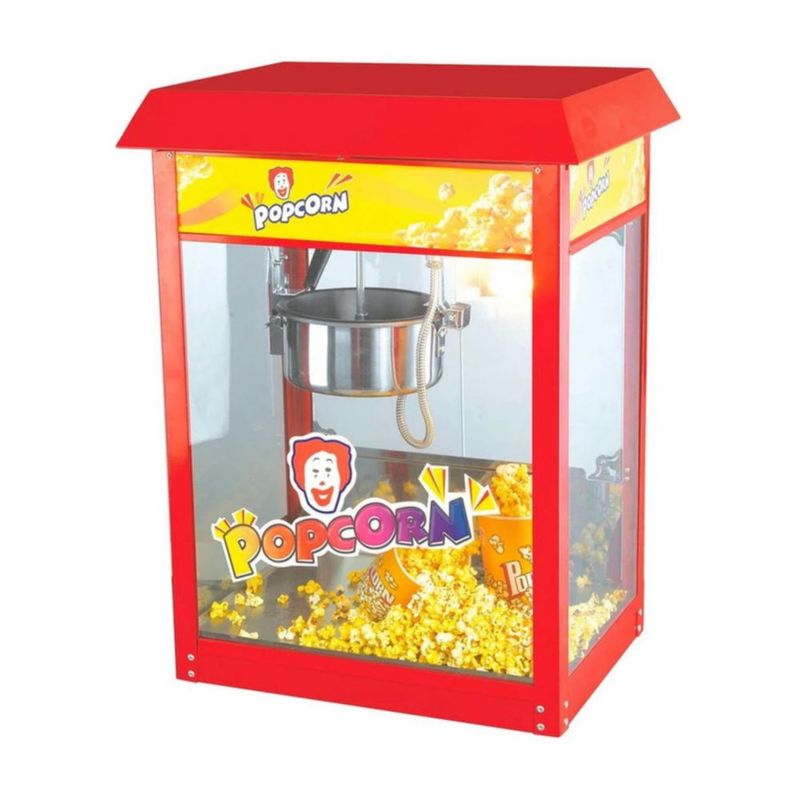 Maquina Palomitas 8 Oz Carrito Comercial 11200W Palomera Profesional