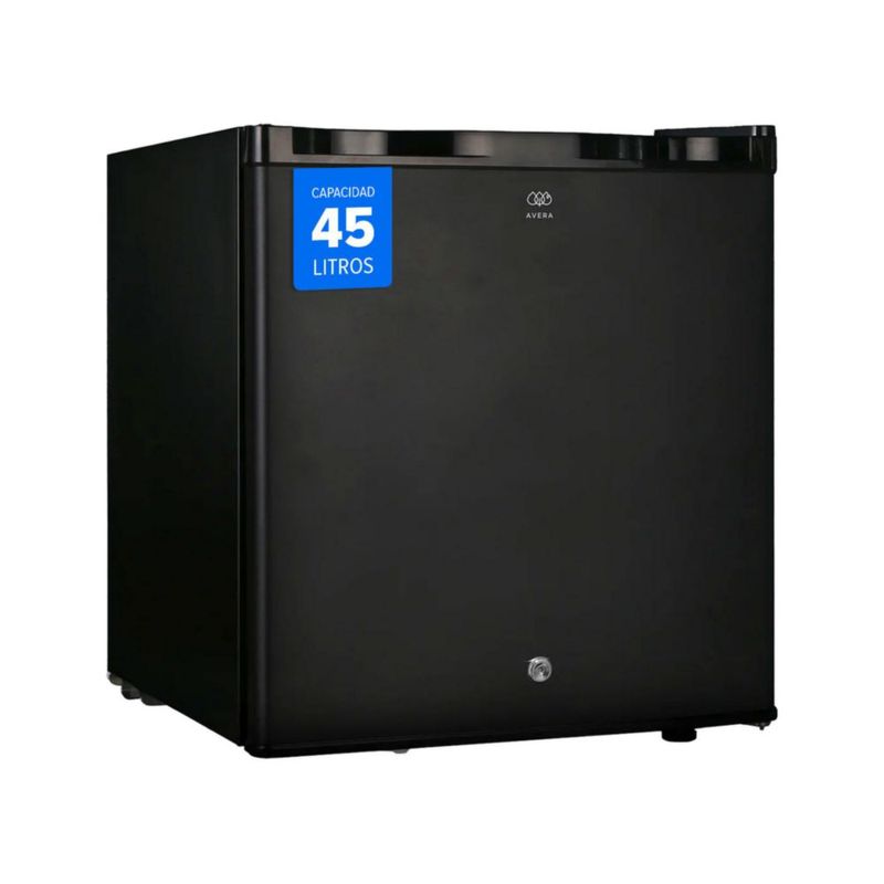 Frigobar 1.6 pies 45 Litros, puerta reversible con llave AVERA FB01