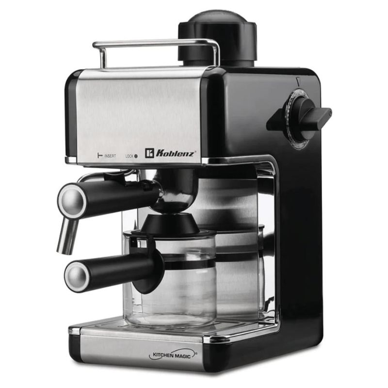 Cafetera Koblenz Espresso Automática Negra