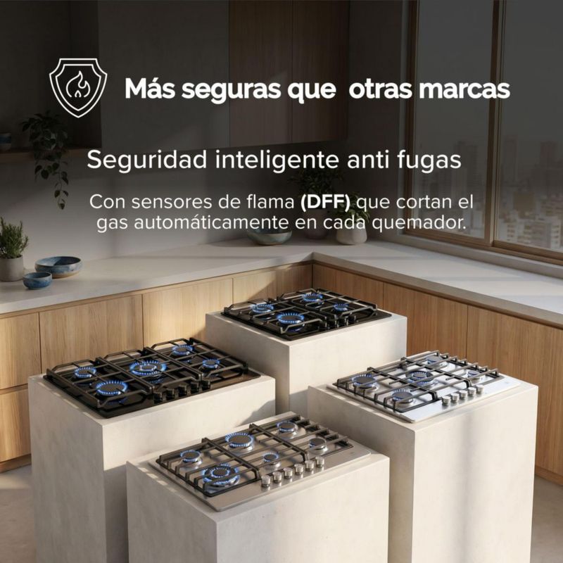 Parrilla de gas 2 Quemadores Acero Inoxidable 31cm AVERA AI2