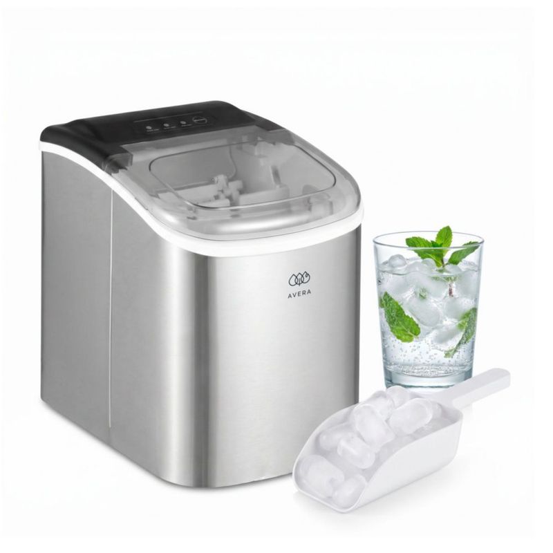 Máquina para hacer hielo tipo bala 1 tamaño hasta 12 Kg al día AVERA MH01