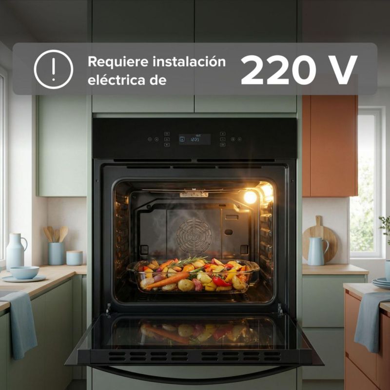 Horno eléctrico empotrable 67 L 11 funciones 220 V 3220 W AVERA HEL03P
