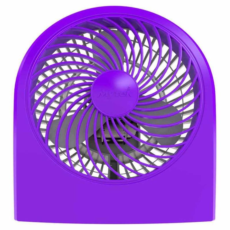 Ventilador De Escritorio Piso Morado 9Plg 3199 Mytek