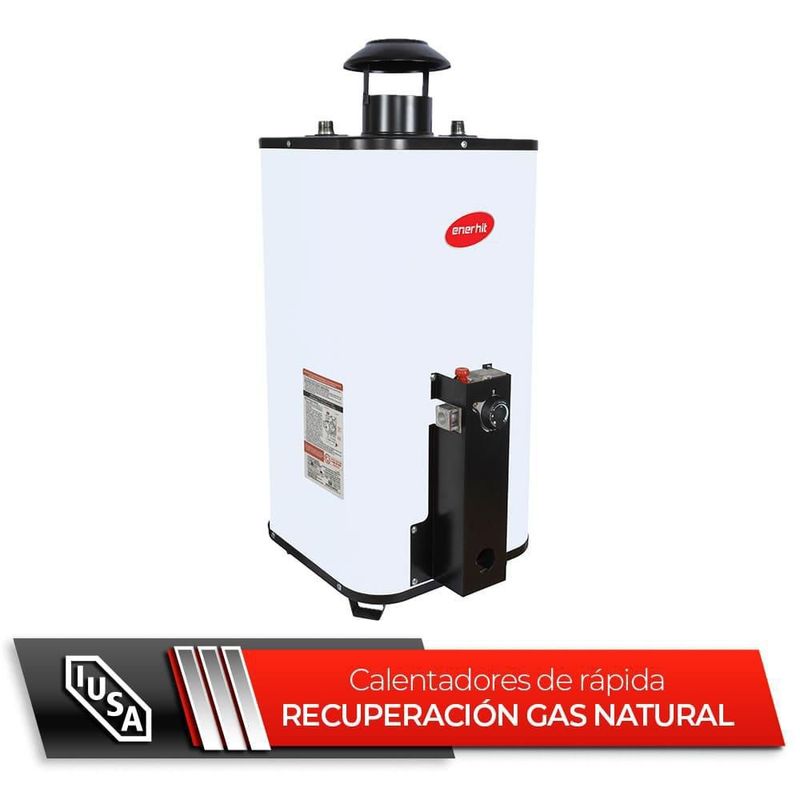 Calentador rápida recuperación enerhit 7 l gas natural