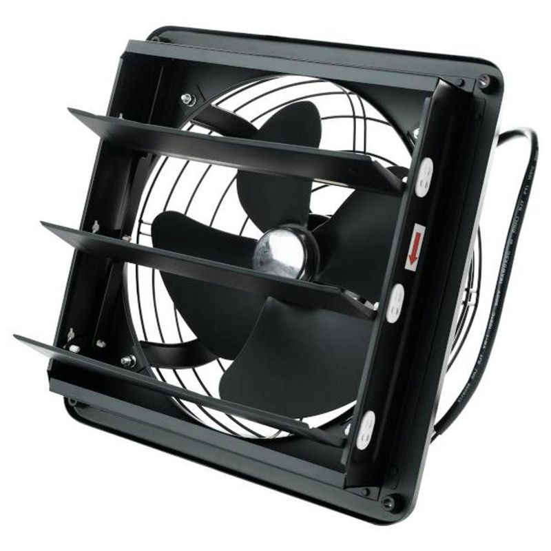 Extractor de Aire Industrial Masterfan Tritón 12 Pulgadas Negro