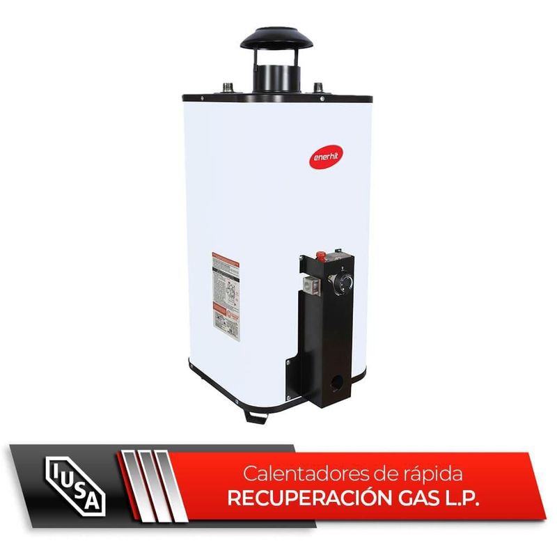 Calentador rápida recuperación enerhit 5 l gas l.p.